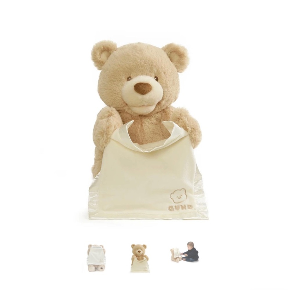 NWT Gund peekaboo bear